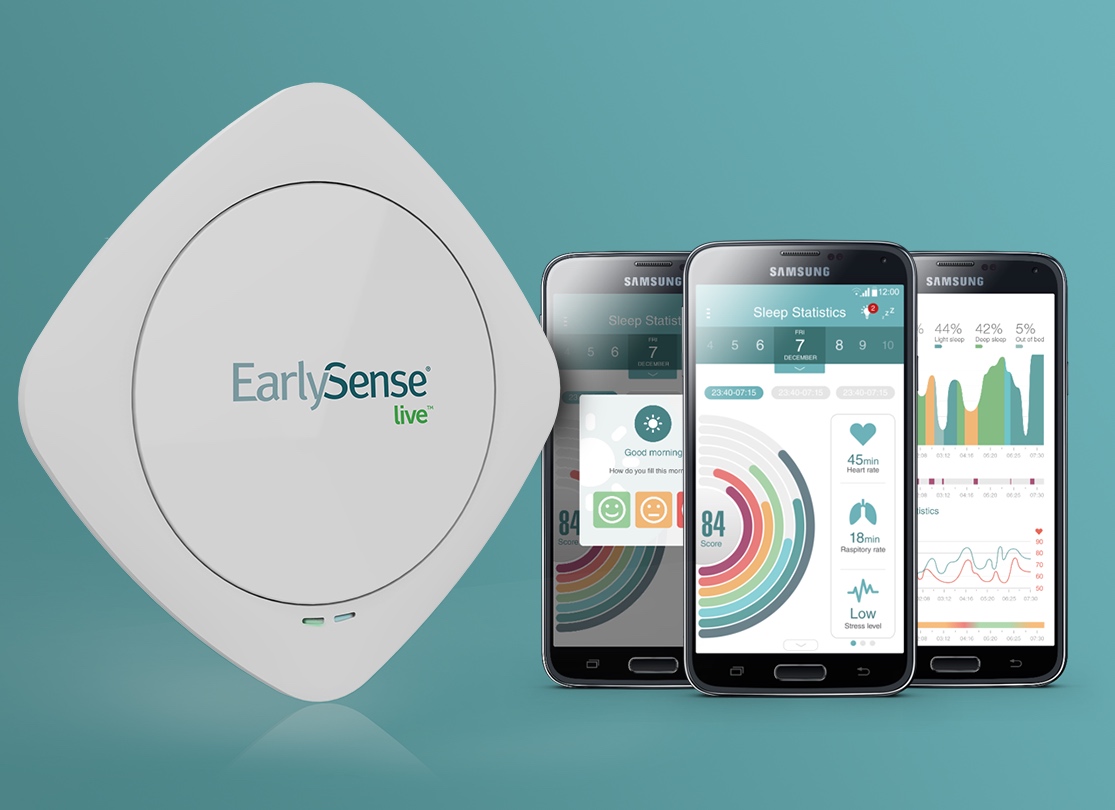 EarlySense smart sleep sensor 