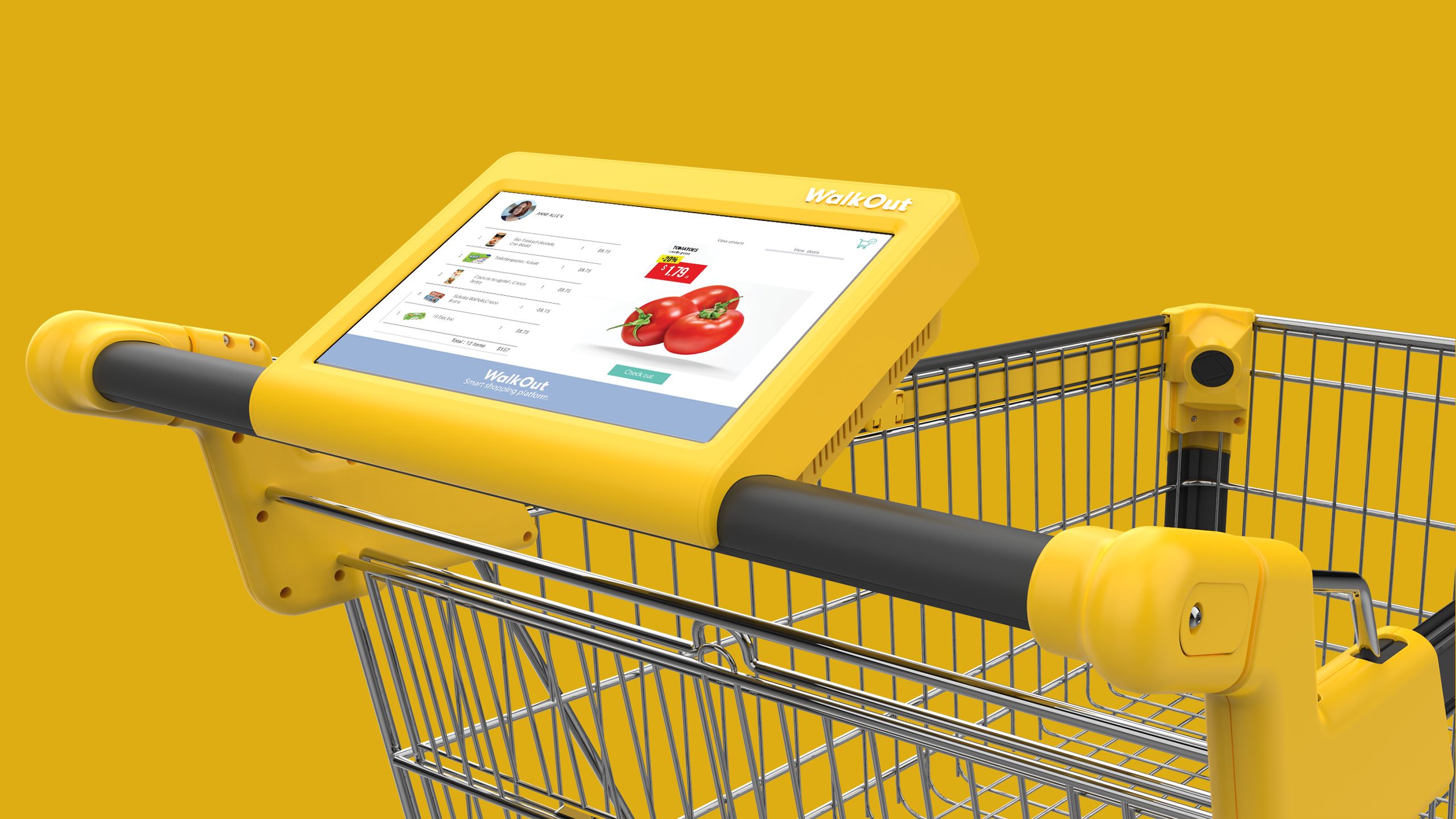 Flow AI Powered Frictionless Shopping Cart